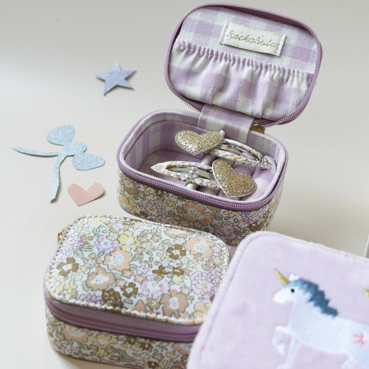 Rockahula® Sponke za lase Fairytale Floral Heart – slika 2
