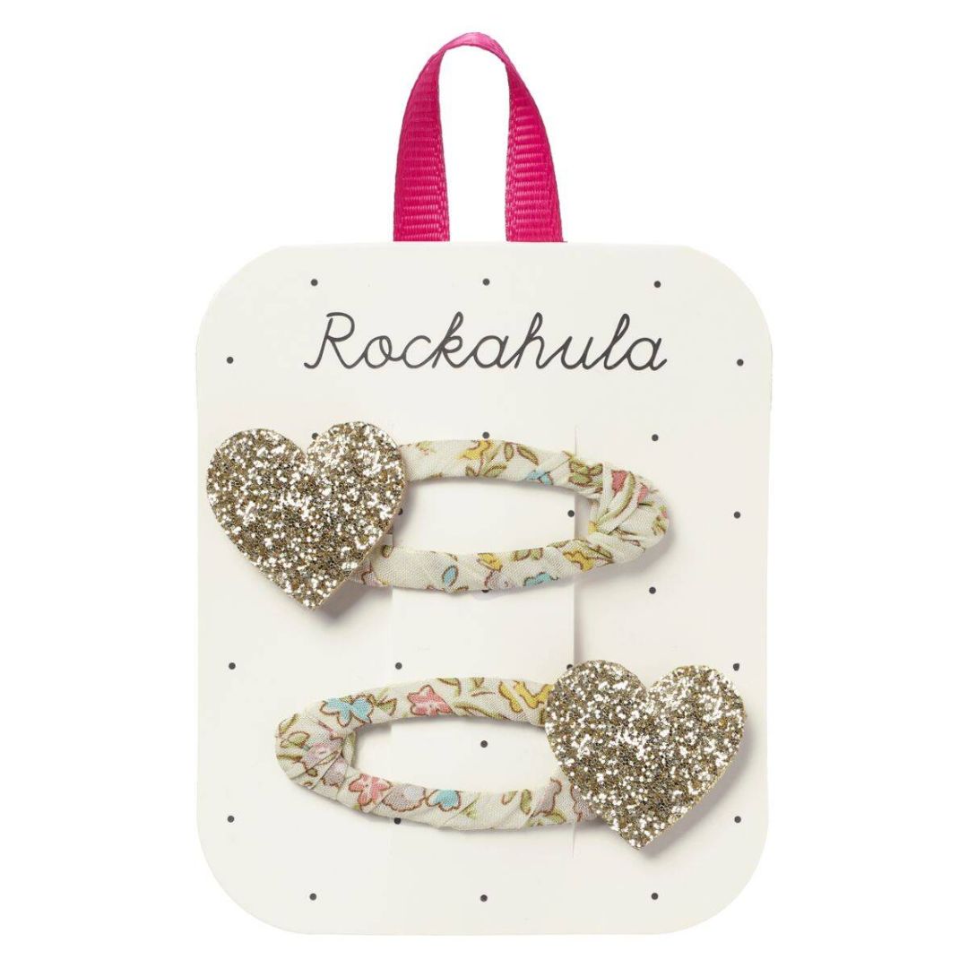 Rockahula® Sponke za lase Petal Glitter Heart