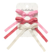 Rockahula® Hair Clips Scalloped Bow Tie