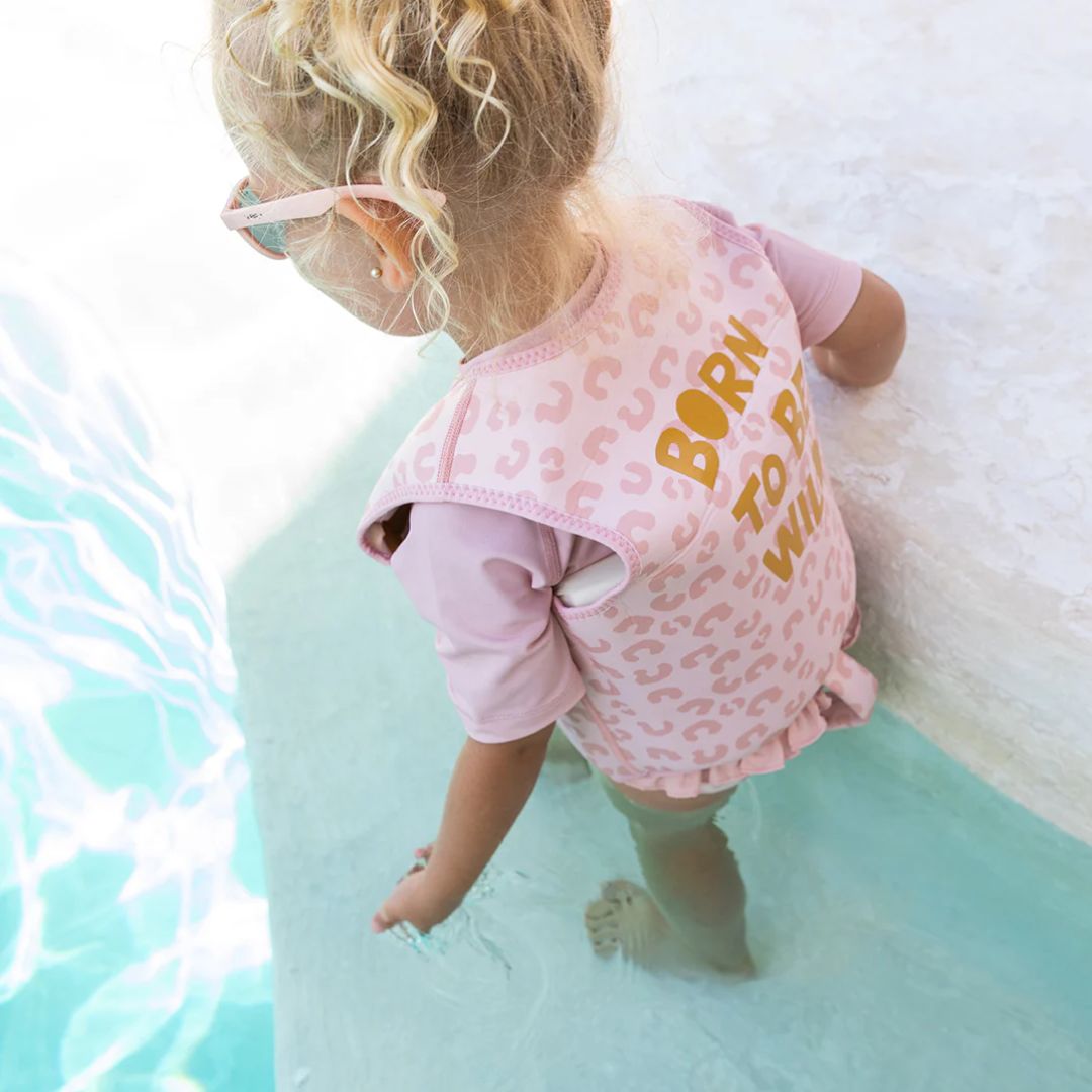 Saro Baby® Jopič za učenje plavanja Born to be wild S Saro Baby