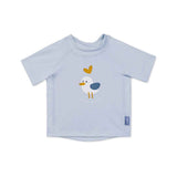 Saro Baby® Otroška kopalna UV majica Navy Hugs
