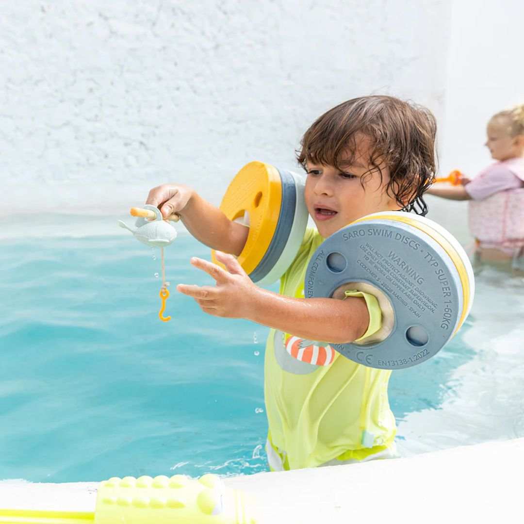 Saro Baby® Plavalni diski za učenje plavanja Blue Saro Baby