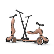 Scoot & Ride® Highwaykick 1 – Draisinne & Trottinette 2-en-1 Mocha