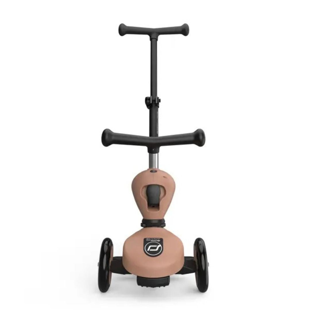 Scoot & Ride® Highwaykick 1 – Draisinne & Trottinette 2-en-1 Mocha