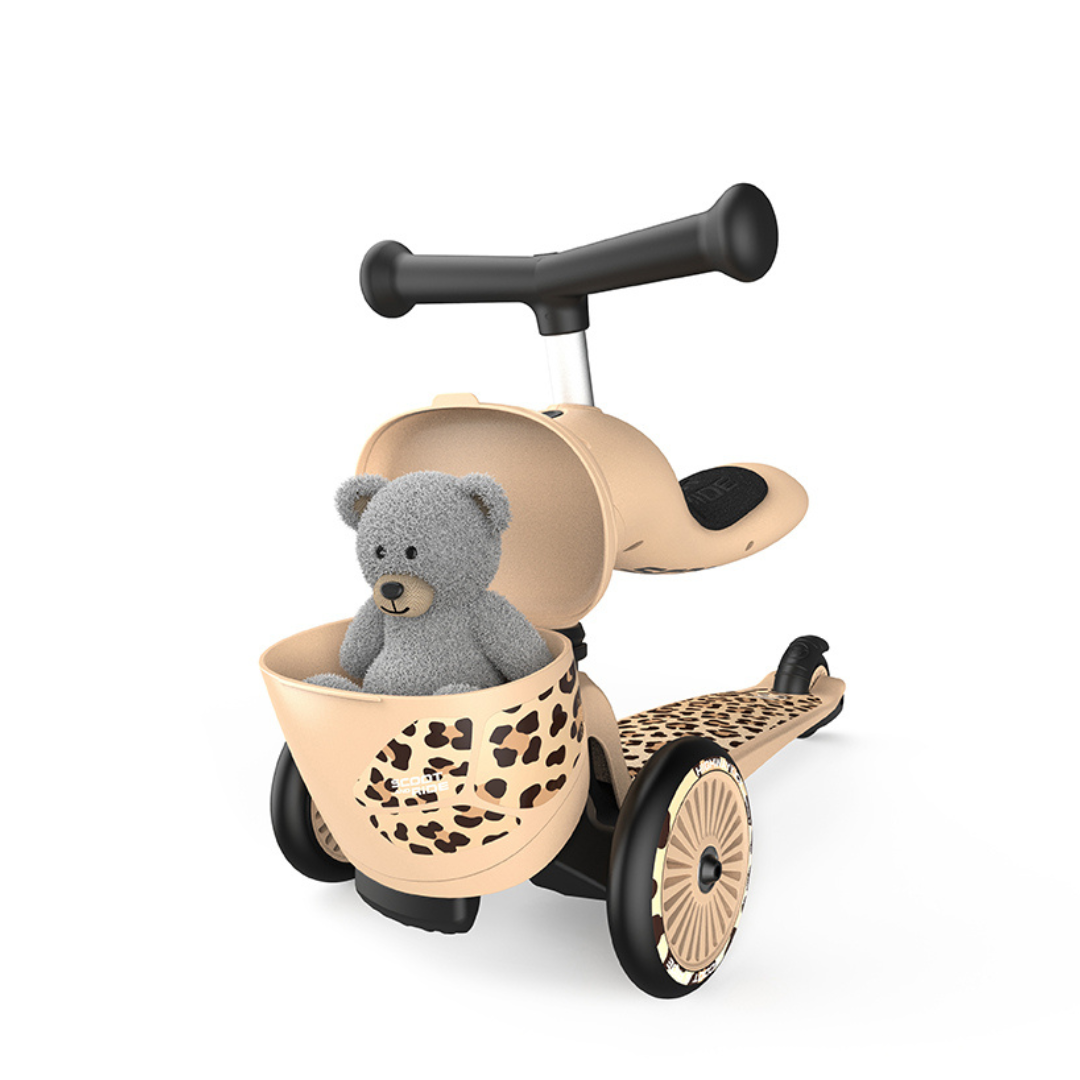 Scoot & Ride® Otroški poganjalec in skiro Highwaykick 1 Lifestyle Leopard Scoot & Ride
