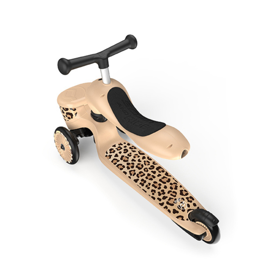 Scoot & Ride® Otroški poganjalec in skiro Highwaykick 1 Lifestyle Leopard Scoot & Ride