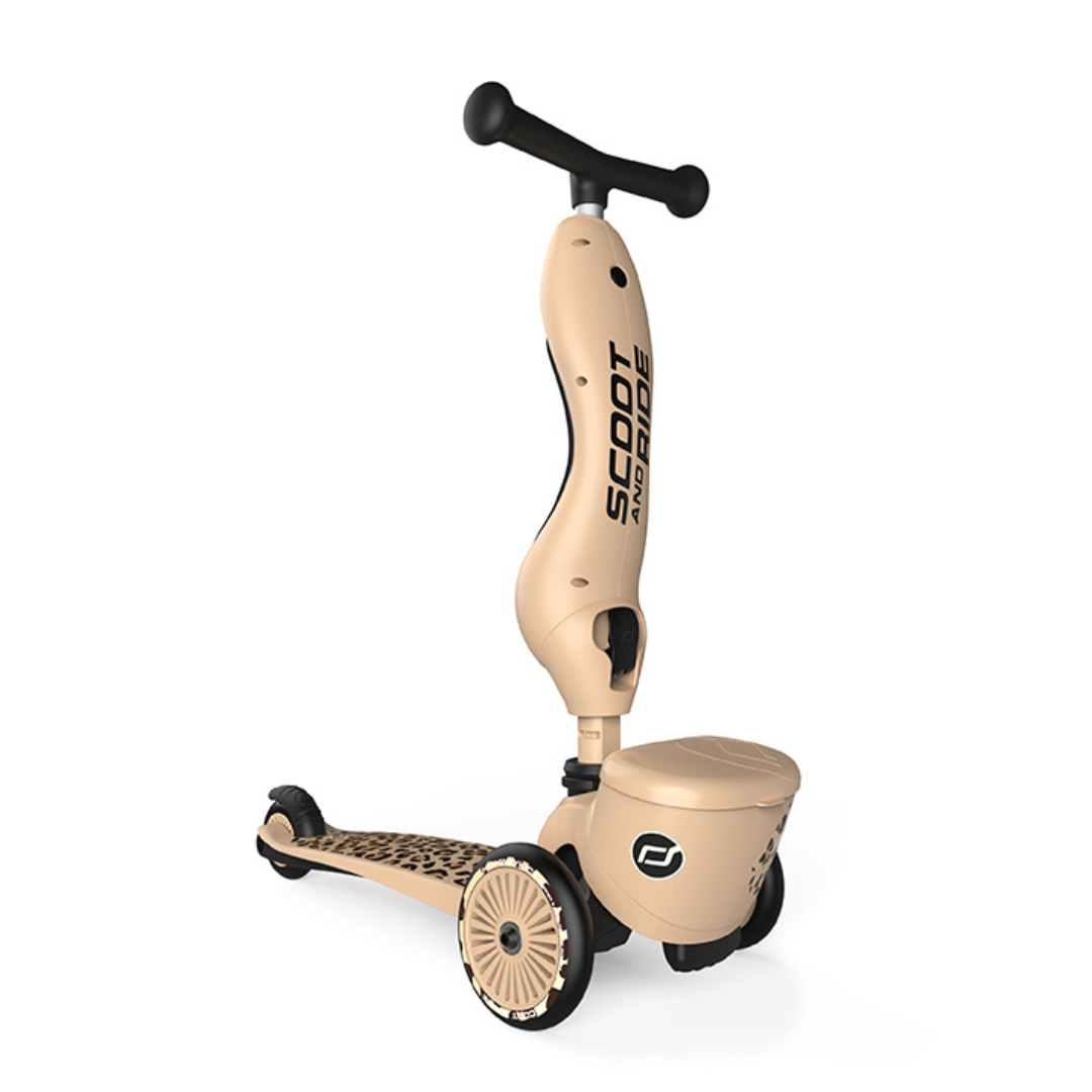 Scoot & Ride® Otroški poganjalec in skiro Highwaykick 1 Lifestyle Leopard Scoot & Ride