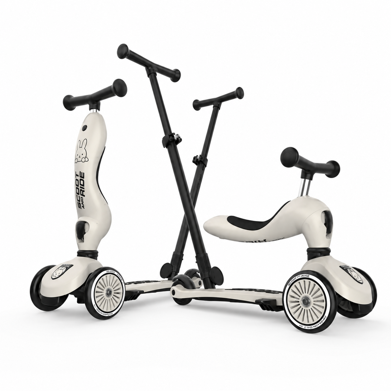 Scoot & Ride® Otroški poganjalec in skiro Highwaykick 1 Push and Go Miffy Scoot & Ride