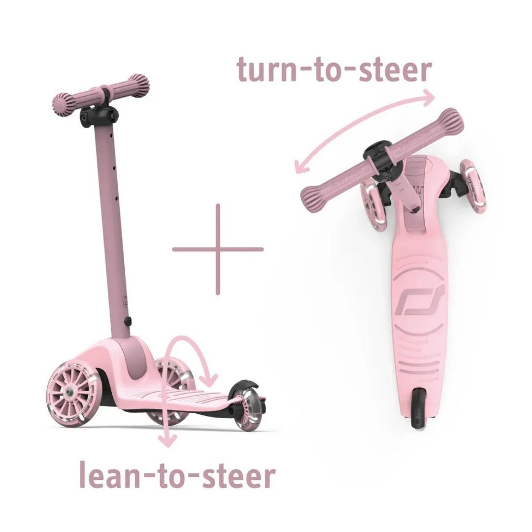 Scoot & Ride® Otroški skiro Highwaykick 3S Rose Scoot & Ride