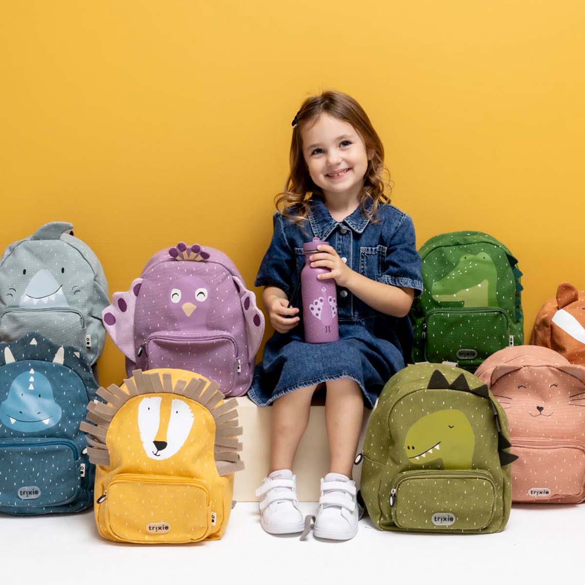Trixie Baby® Otroški MINI nahrbtnik Mr. Alligator Trixie Baby