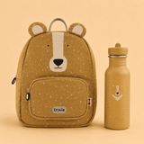 Trixie Baby® Set zainetto e borraccia 500ml Mr. Bear