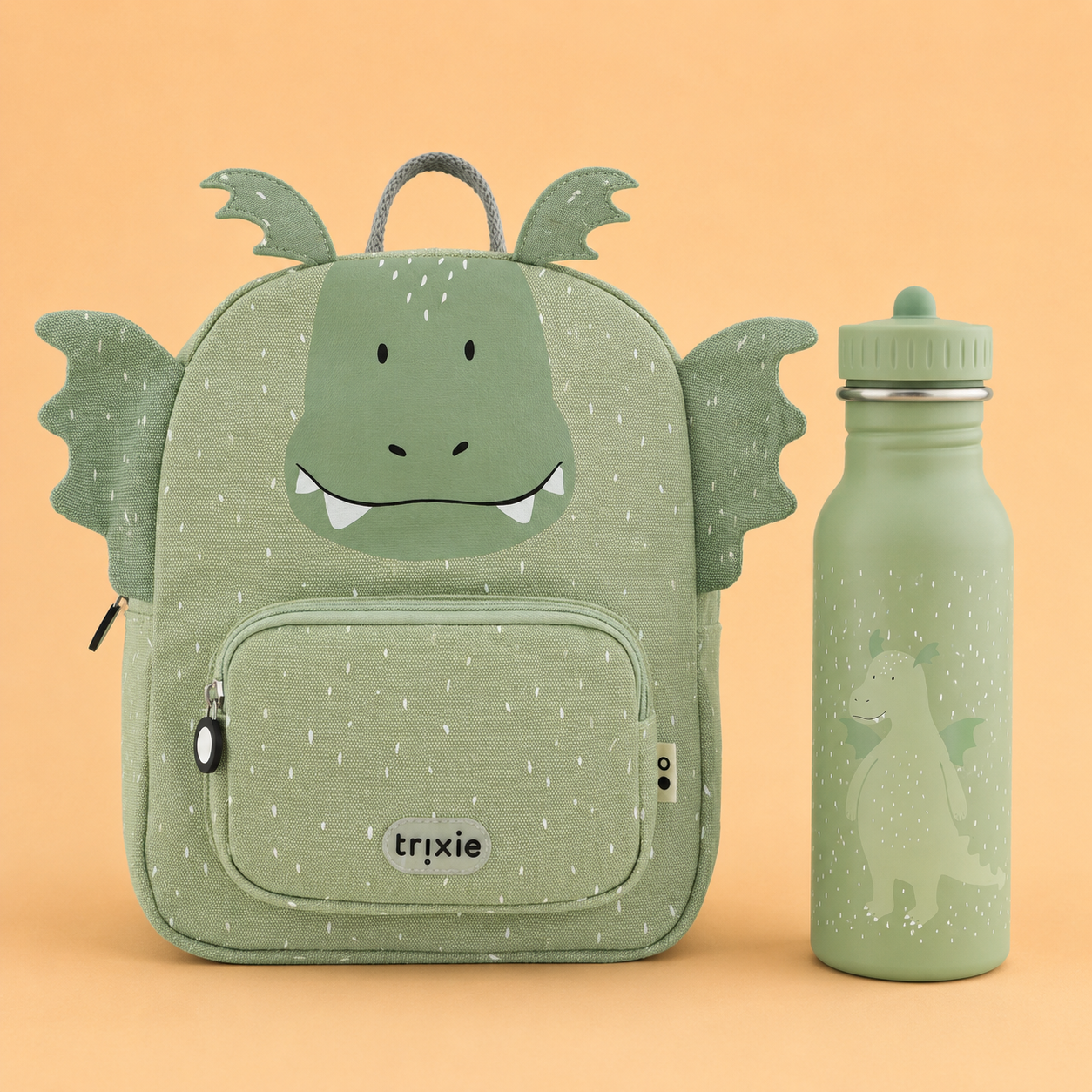 Trixie Baby® Set nahrbtnik in steklenička 500ml Mr. Dragon