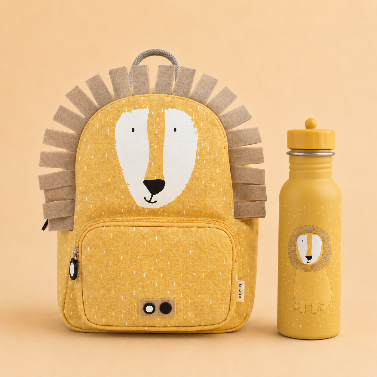 Trixie Baby® Set nahrbtnik in steklenička 500ml Mr. Lion