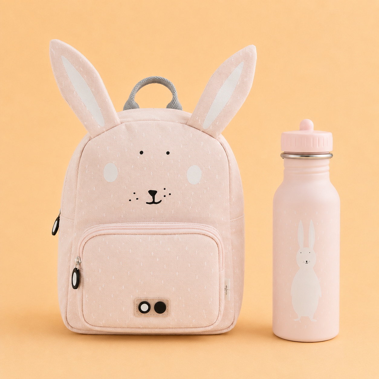 Trixie Baby® Set nahrbtnik in steklenička 500ml Mrs. Rabbit