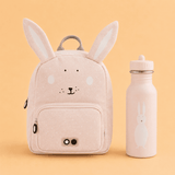 Trixie Baby® Set zainetto e borraccia 500ml Mrs. Rabbit