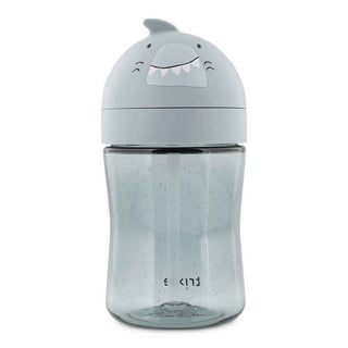 Trixie Baby® Tritan Straw Bottle Mr. Shark 300 ml