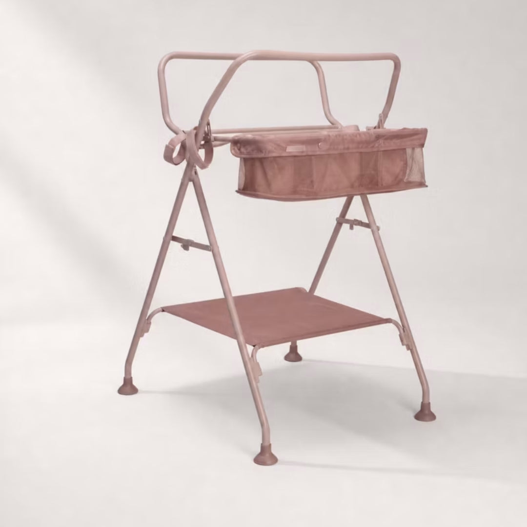Twistshake® Stojalo za banjico Easy-Click Faded Pink