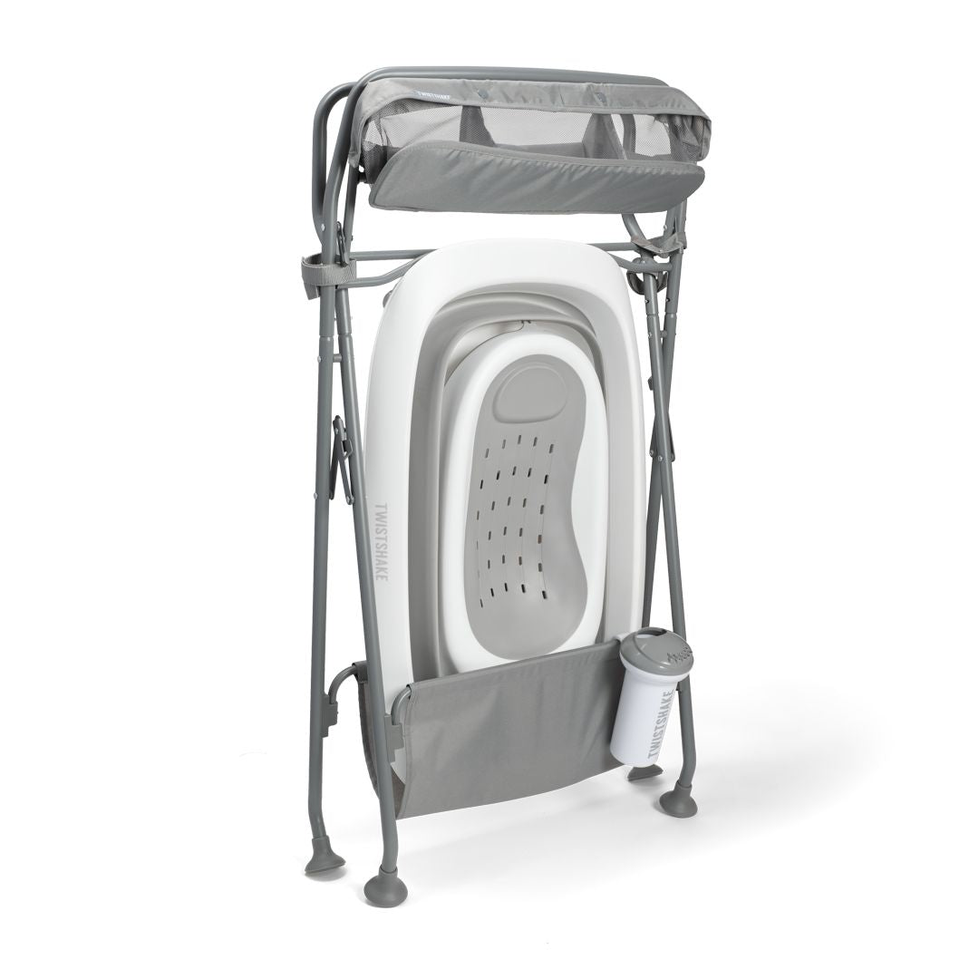 Twistshake® Stojalo za banjico Easy-Click Pastel Grey