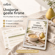 Uvajanje goste hrane – Priročnik s 40 recepti in tedenskimi jedilniki