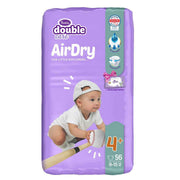 Violeta® Plenice Air Dry 4 Maxi plus (9-15kg) Jumbo 56 + Darilo Baby vlažni robčki Violeta