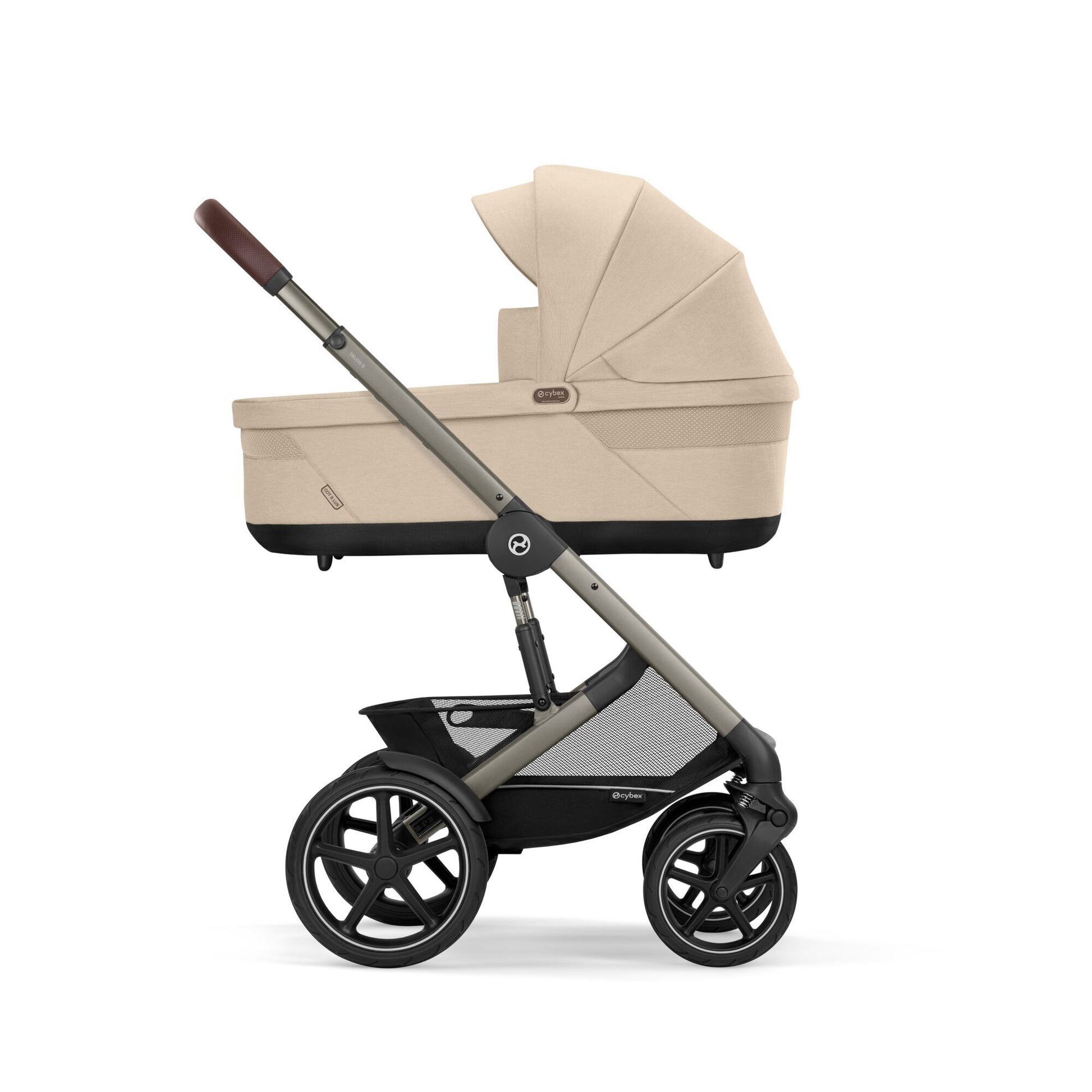 Cybex® Otroški voziček Talos S LUX (0-22 kg) Almond Beige (Taupe Frame) Cybex