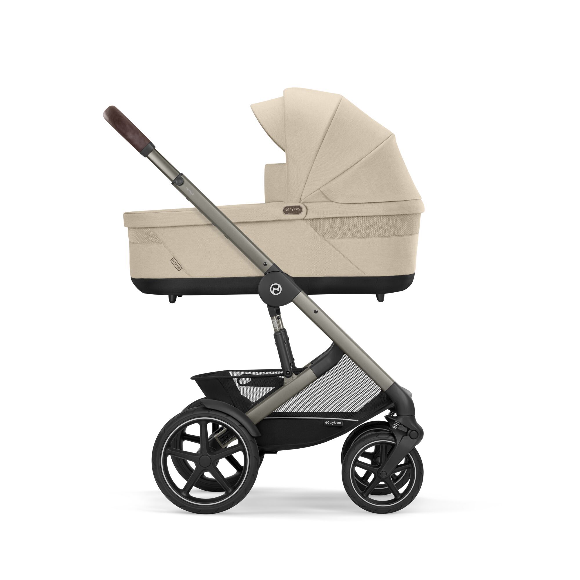 Cybex® Otroški voziček Talos S LUX (0-22 kg) Almond Beige (Taupe Frame) Cybex