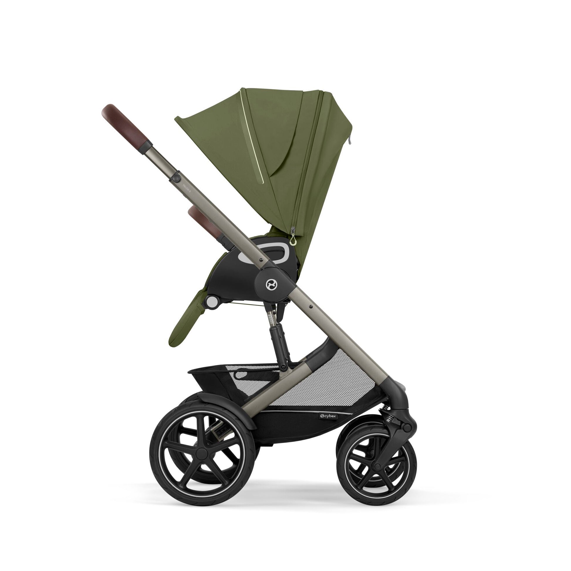 Cybex® Otroški voziček Talos S LUX (0-22 kg) Moss Green (Taupe Frame) Cybex