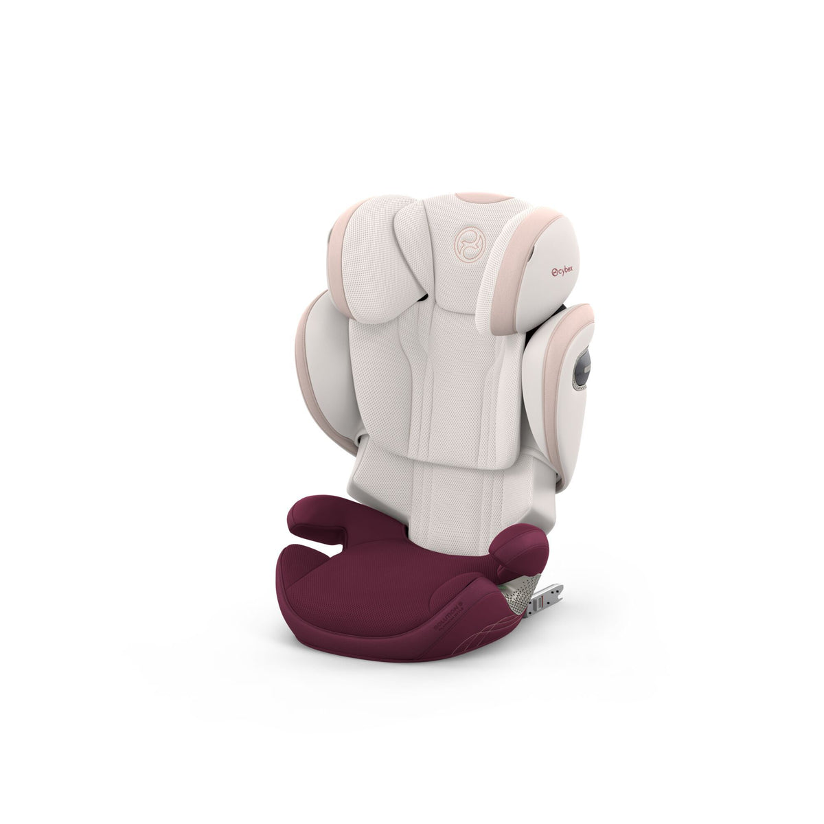Cybex Platinum® Otroški avtosedež Solution™ S Style 2/3 i-Size (100-150cm) Quartz Pink