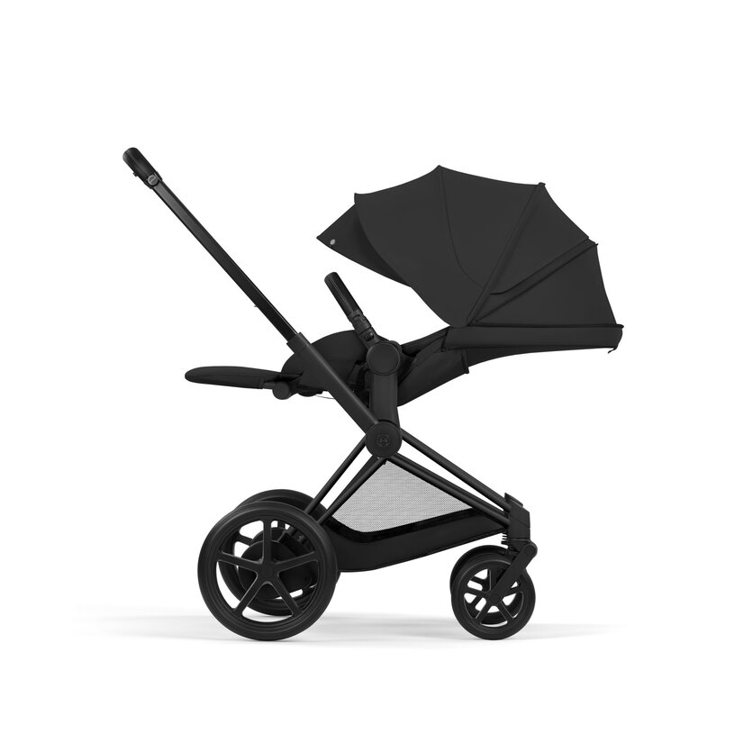 Cybex Platinum® Otroški voziček s zložljivo košaro 2v1 e-Priam™ Comfort Sepia Black | Matt Black Cybex Platinum