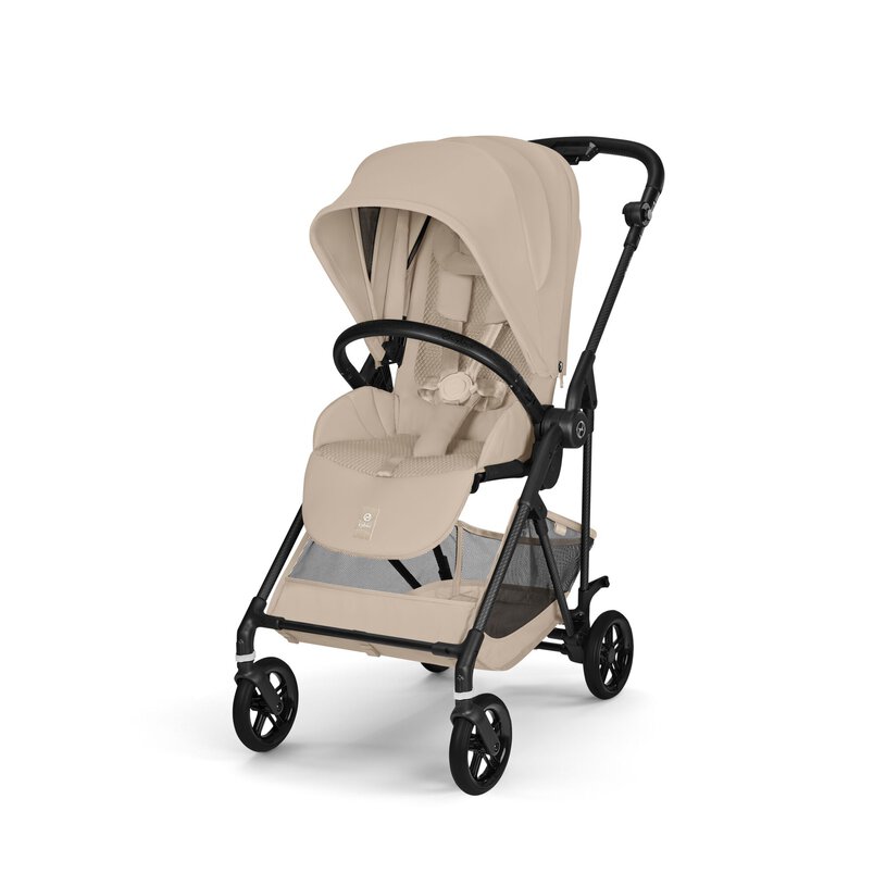 Cybex® Otroški voziček Melio™ Carbon Almond Beige Cybex