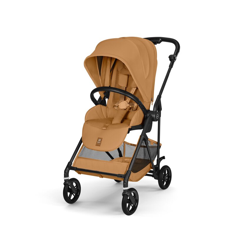 Cybex® Otroški voziček Melio™ Carbon Cinnamon Yellow Cybex