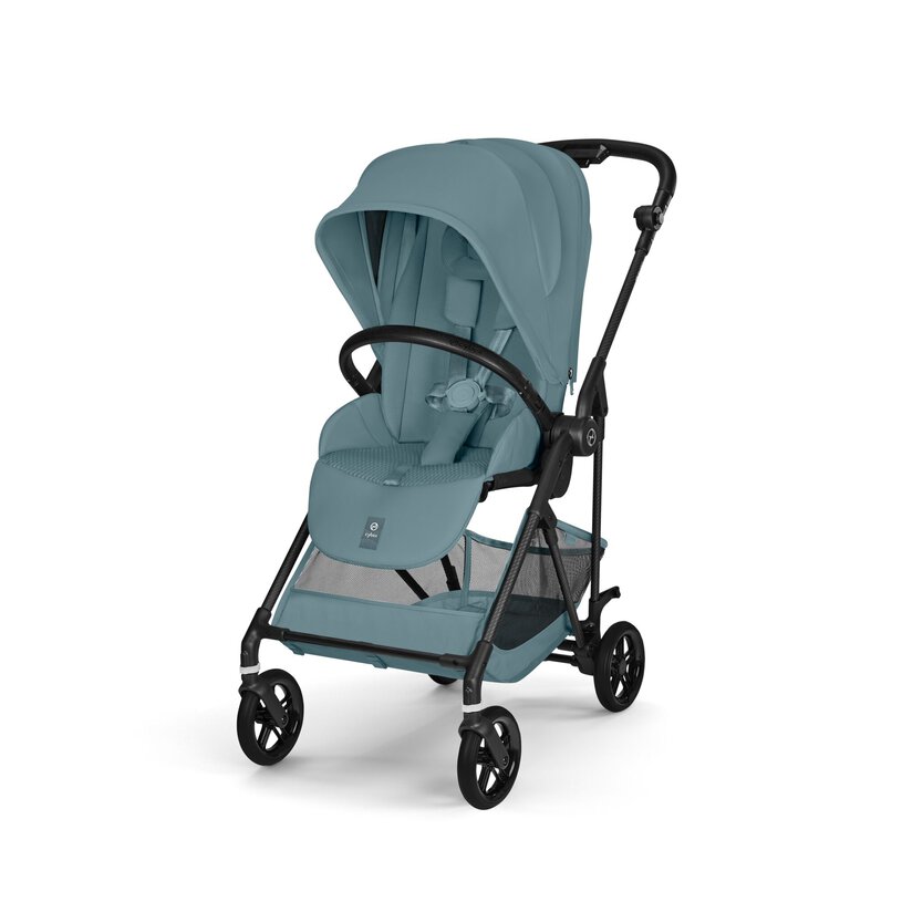 Cybex® Otroški voziček Melio™ Carbon Stormy Blue Cybex