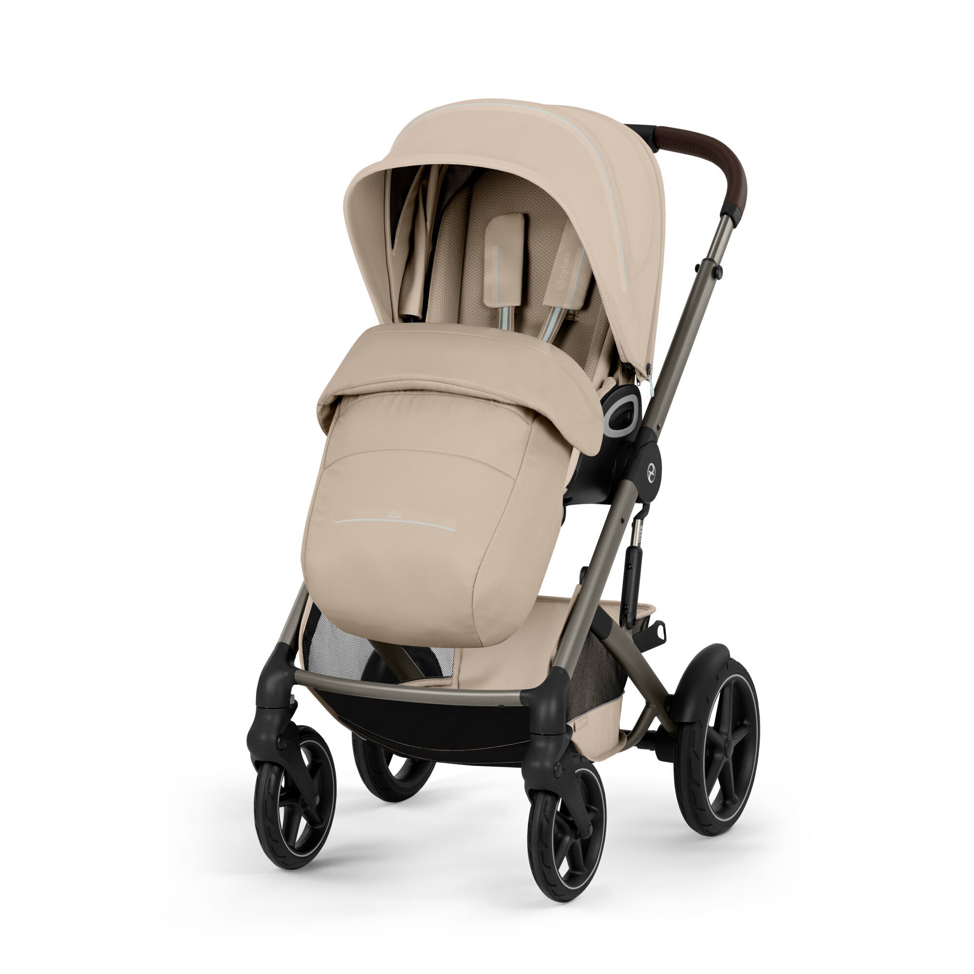 Cybex® Poussette enfant Talos™ S Lux Almond Beige (Taupe Frame)