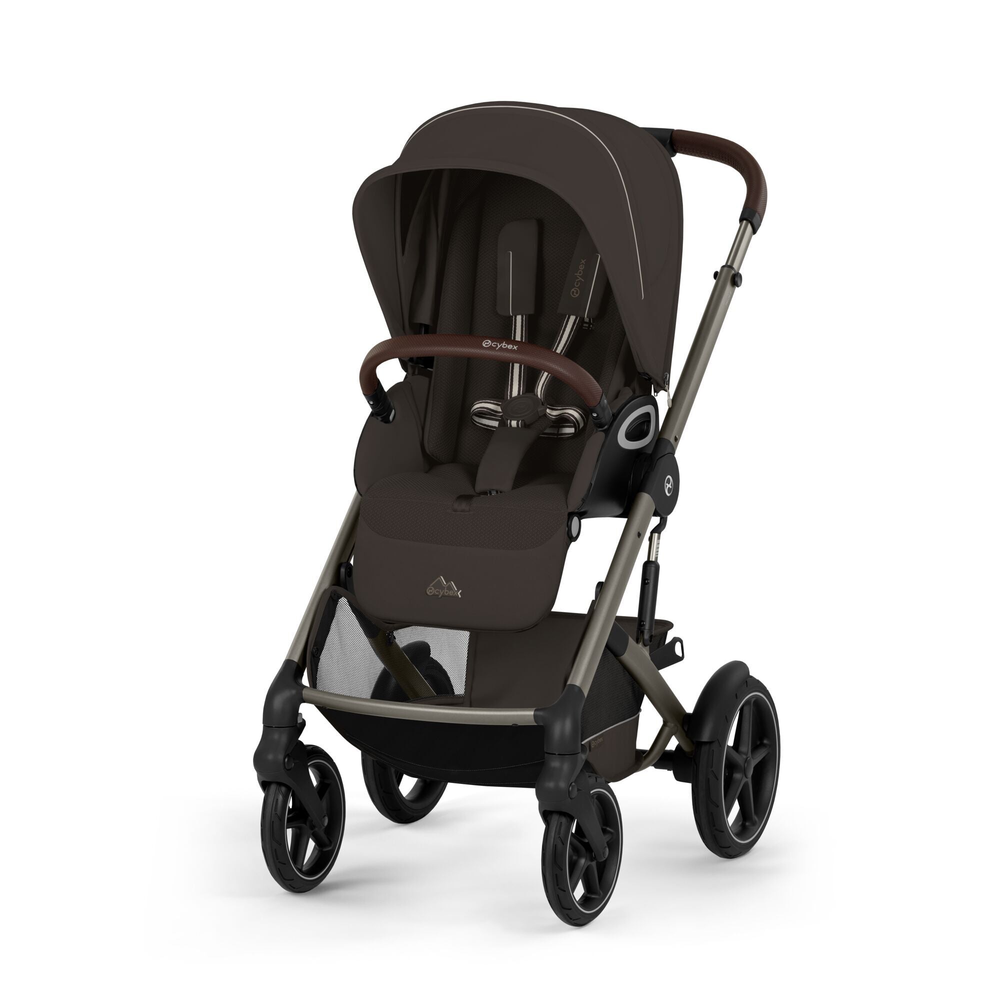 Cybex® Otroški voziček Talos™ S Lux Chocolate Brown (Taupe Frame)