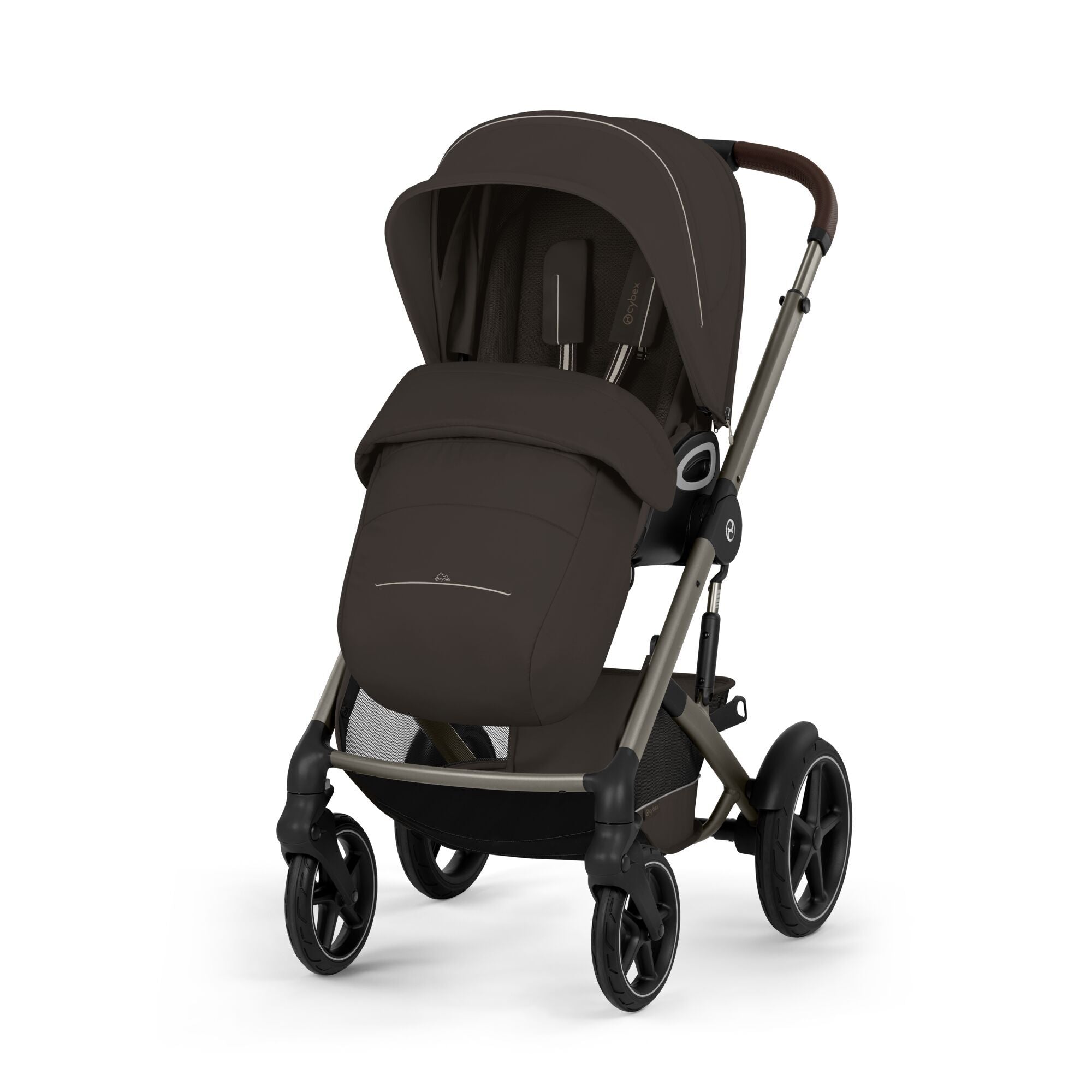 Cybex® Otroški voziček Talos™ S Lux Chocolate Brown (Taupe Frame)
