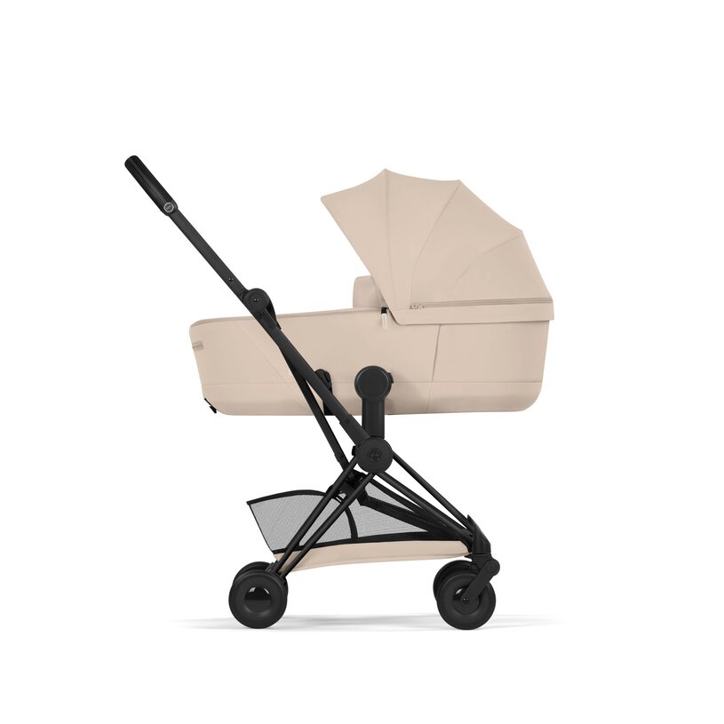Cybex Platinum® Otroški voziček s zložljivo košaro 2v1 Coya™ Comfort Cozy Beige | Matt Black Cybex Platinum