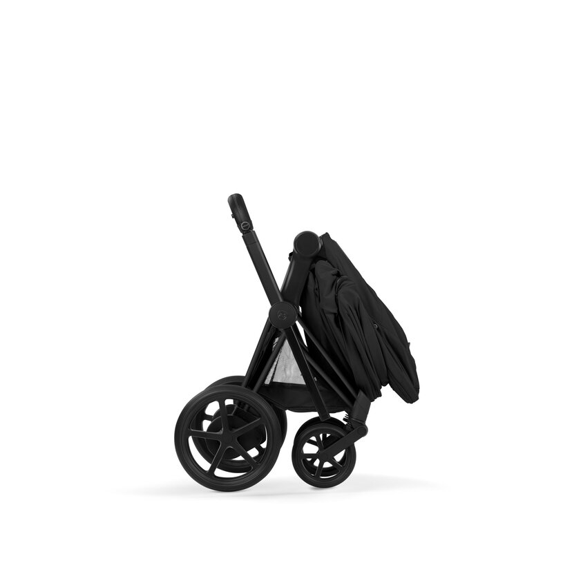 Cybex Platinum® Otroški voziček s zložljivo košaro 2v1 e-Priam™ Comfort Sepia Black | Matt Black Cybex Platinum