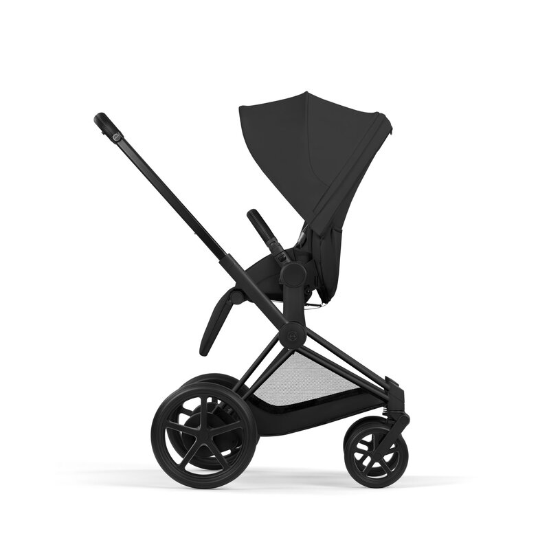 Cybex Platinum® Otroški voziček s zložljivo košaro 2v1 e-Priam™ Comfort Sepia Black | Matt Black Cybex Platinum