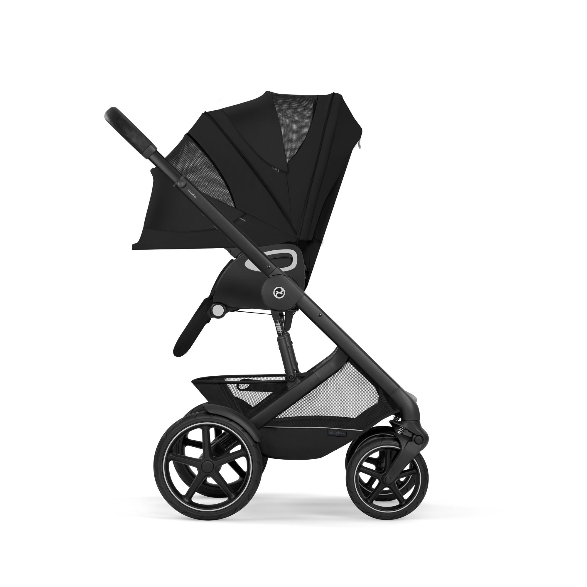 Cybex® Poussette enfant Talos™ S Lux Moon Black (Black Frame)