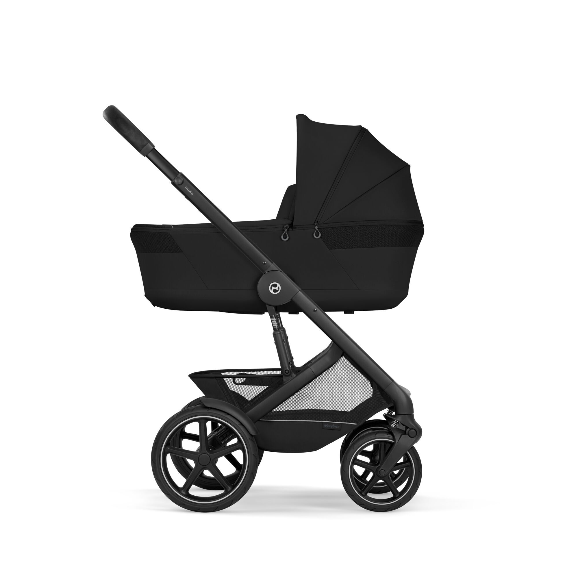 Cybex® Poussette enfant Talos™ S Lux Moon Black (Black Frame)