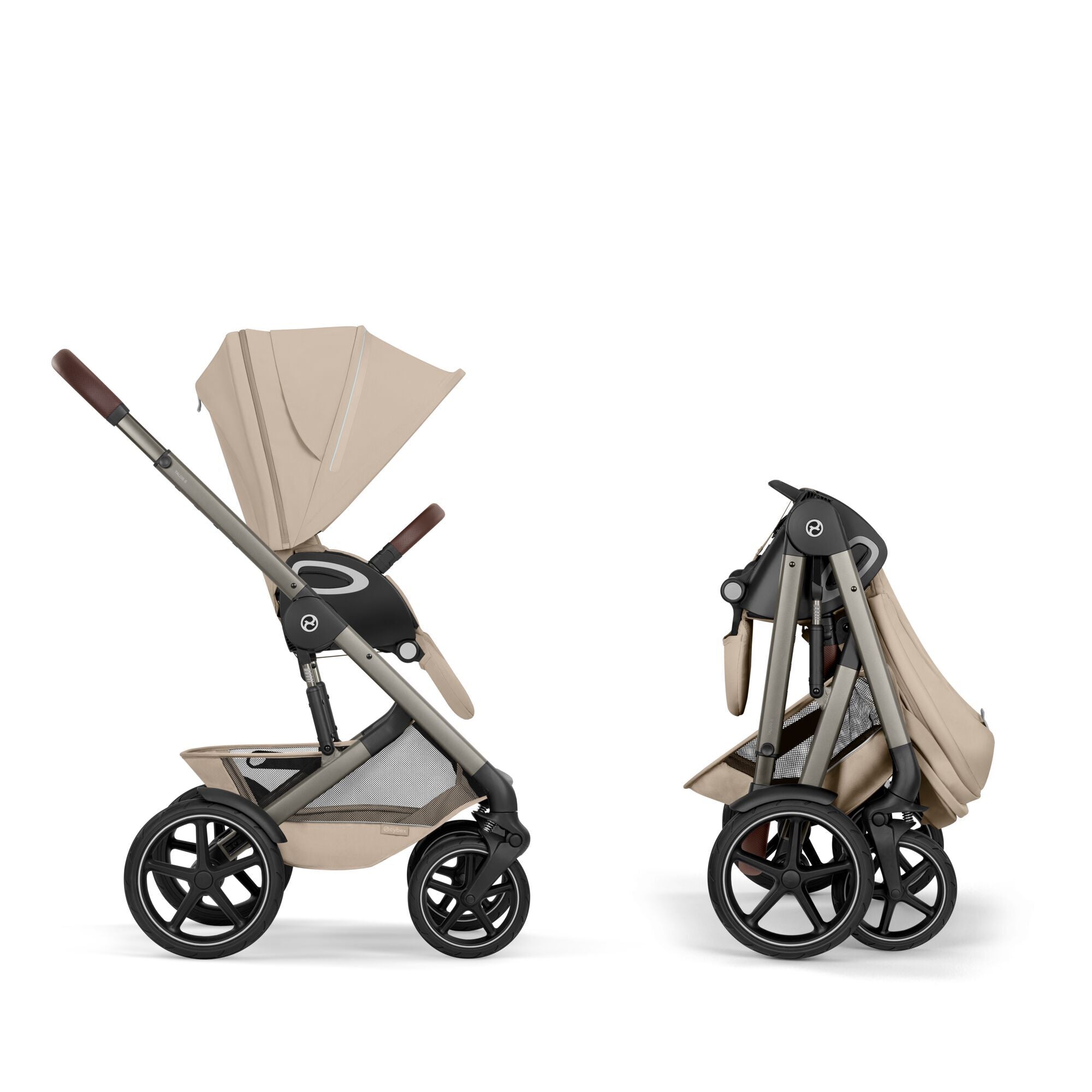 Cybex® Poussette enfant Talos™ S Lux Almond Beige (Taupe Frame)
