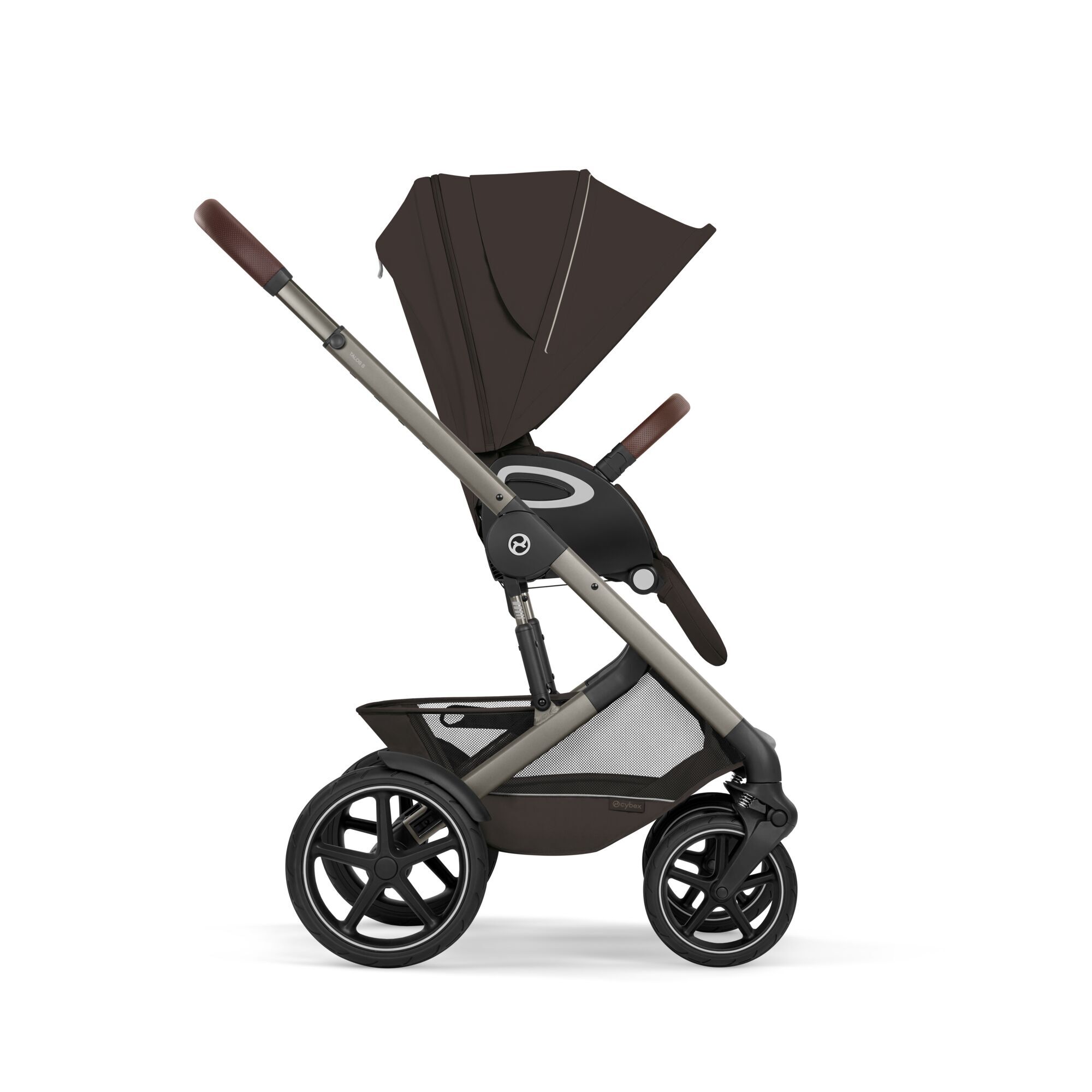 Cybex® Otroški voziček Talos™ S Lux Chocolate Brown (Taupe Frame)