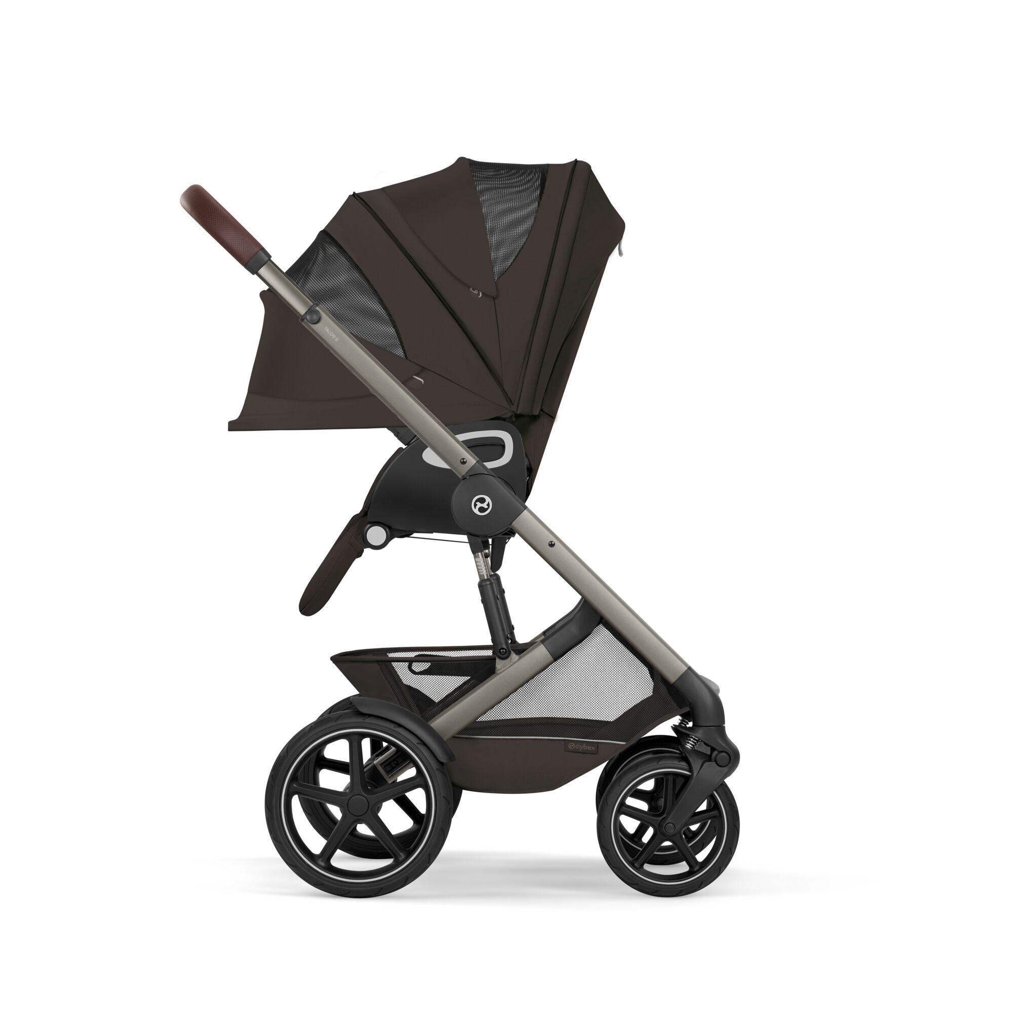 Cybex® Otroški voziček Talos™ S Lux Chocolate Brown (Taupe Frame)