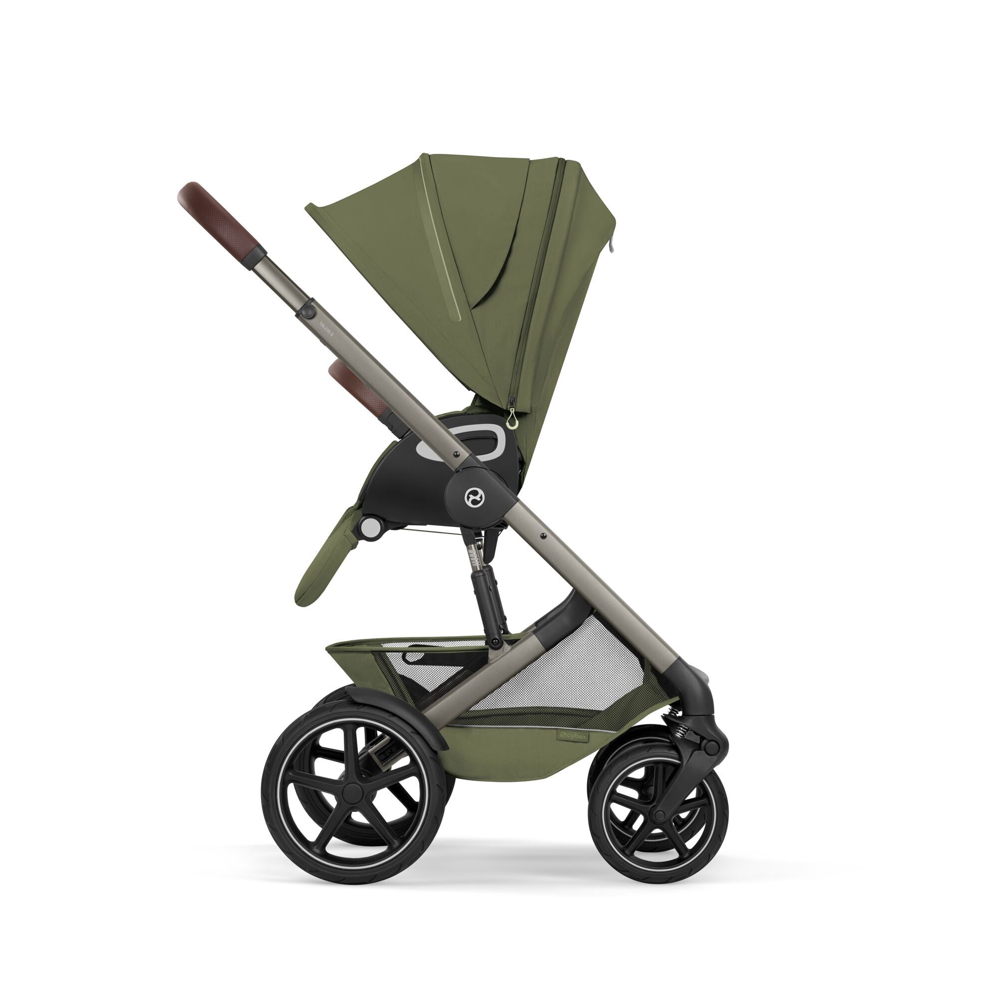 Cybex® Poussette Talos™ S Lux Moss Green (Taupe Frame)