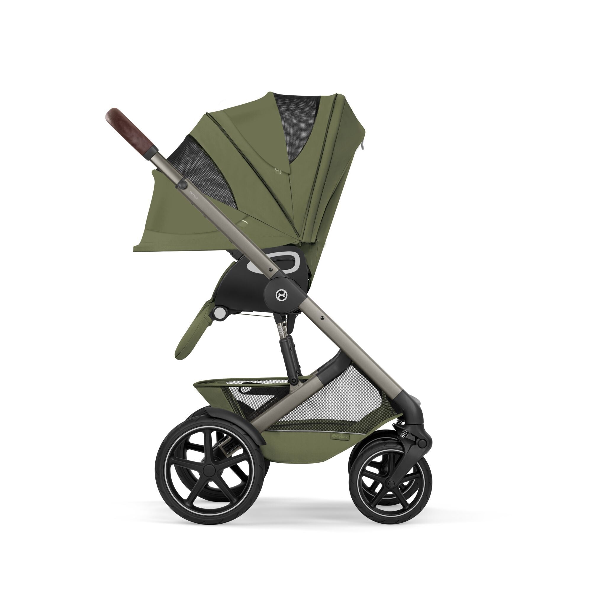 Cybex® Talos™ S Lux Stroller Moss Green (Taupe Frame)