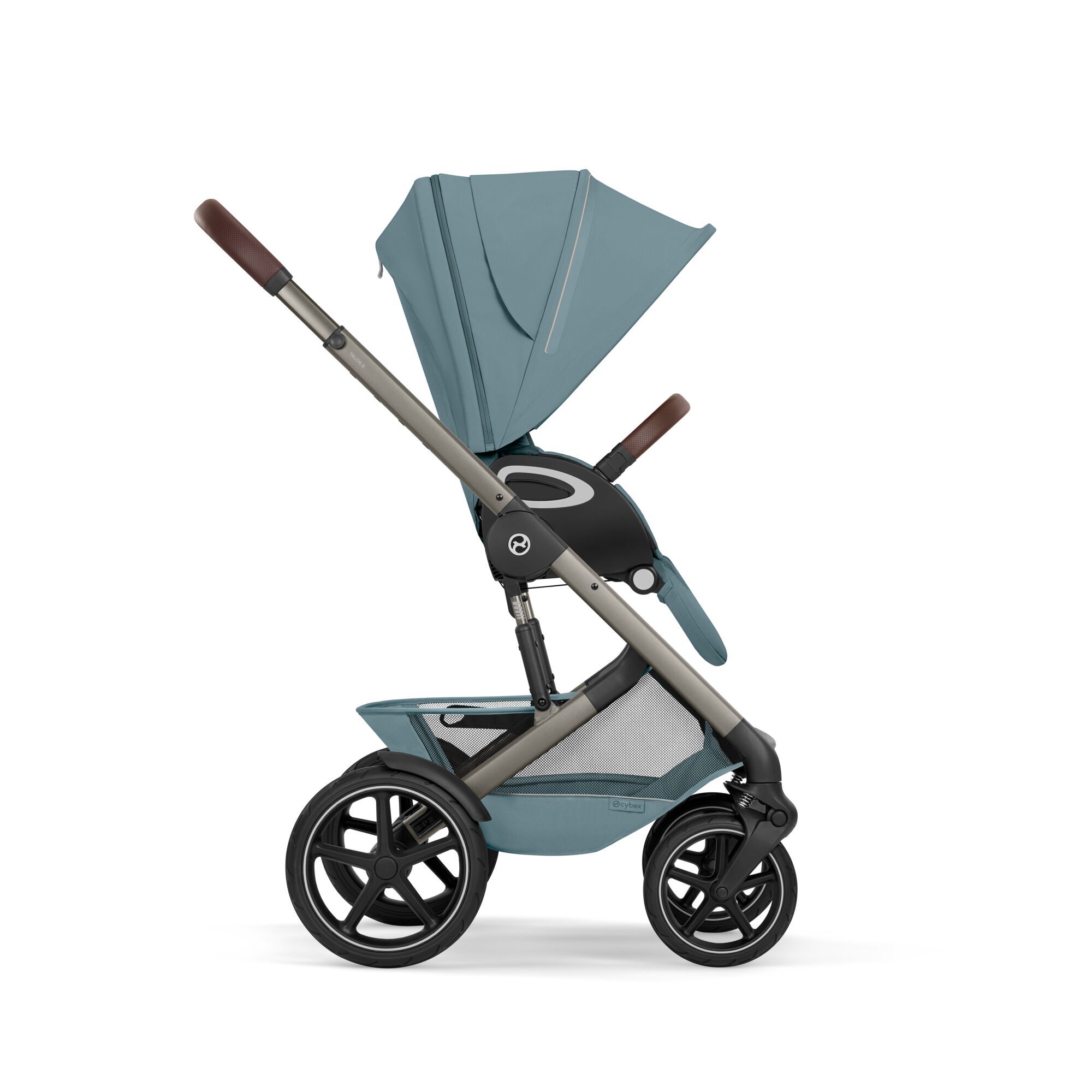 Cybex® Otroški voziček z zložljivo košaro 2v1 Talos™ S Lux Stormy Blue (ToupeFrame)