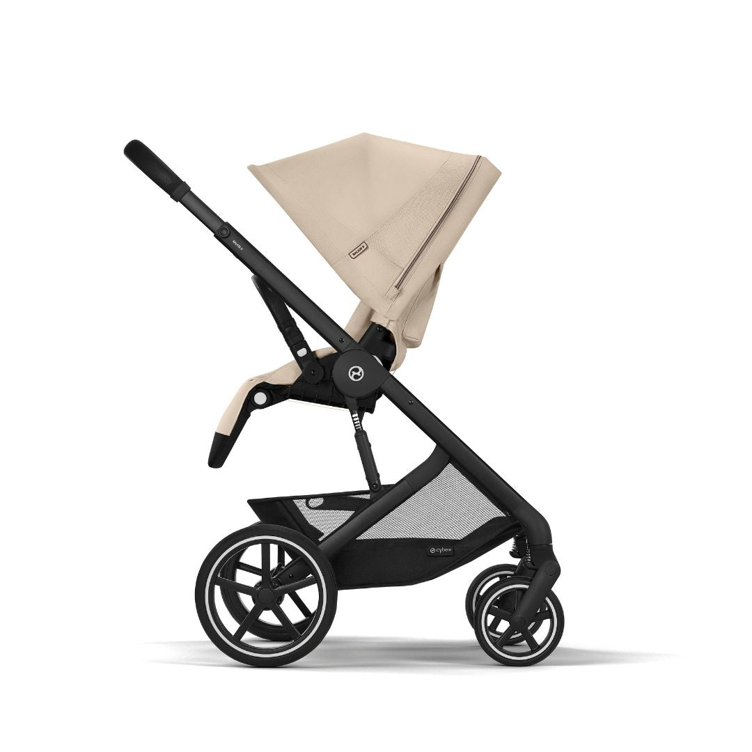 Cybex® Paket 3v1 Otroški voziček Balios S Lux + Avtosedež Cloud G Almond Beige Cybex