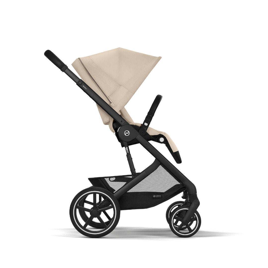 Cybex® Paket 3v1 Otroški voziček Balios S Lux + Avtosedež Cloud G Almond Beige Cybex