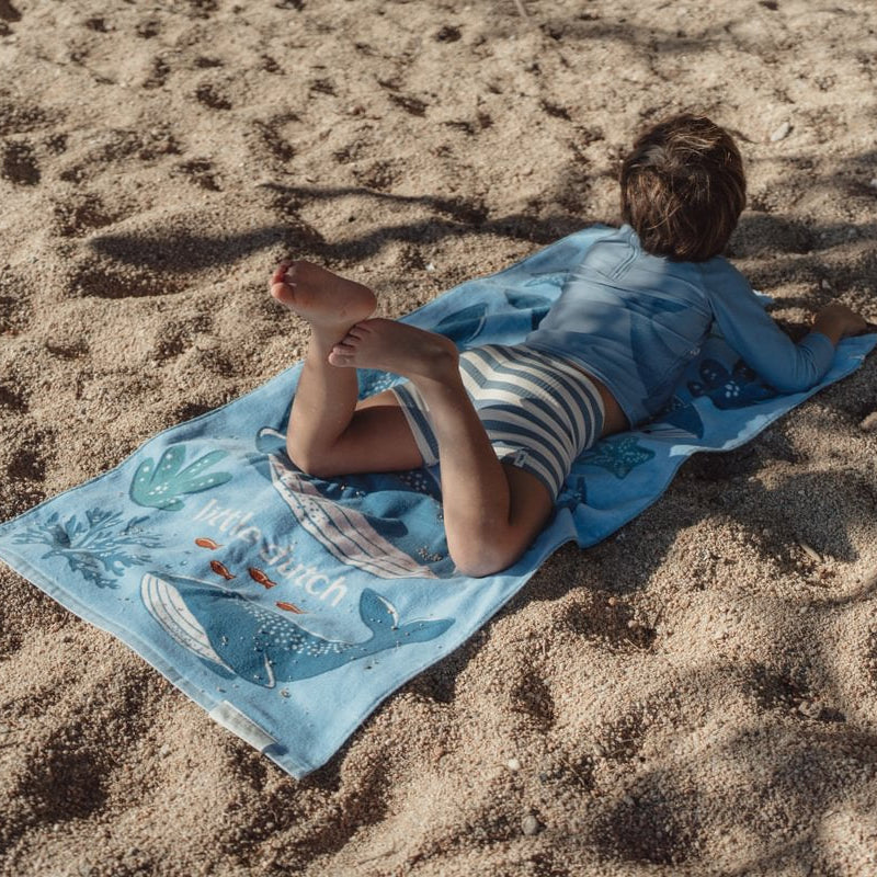 Little Dutch® Brisača za plažo Ocean World Blue Little Dutch