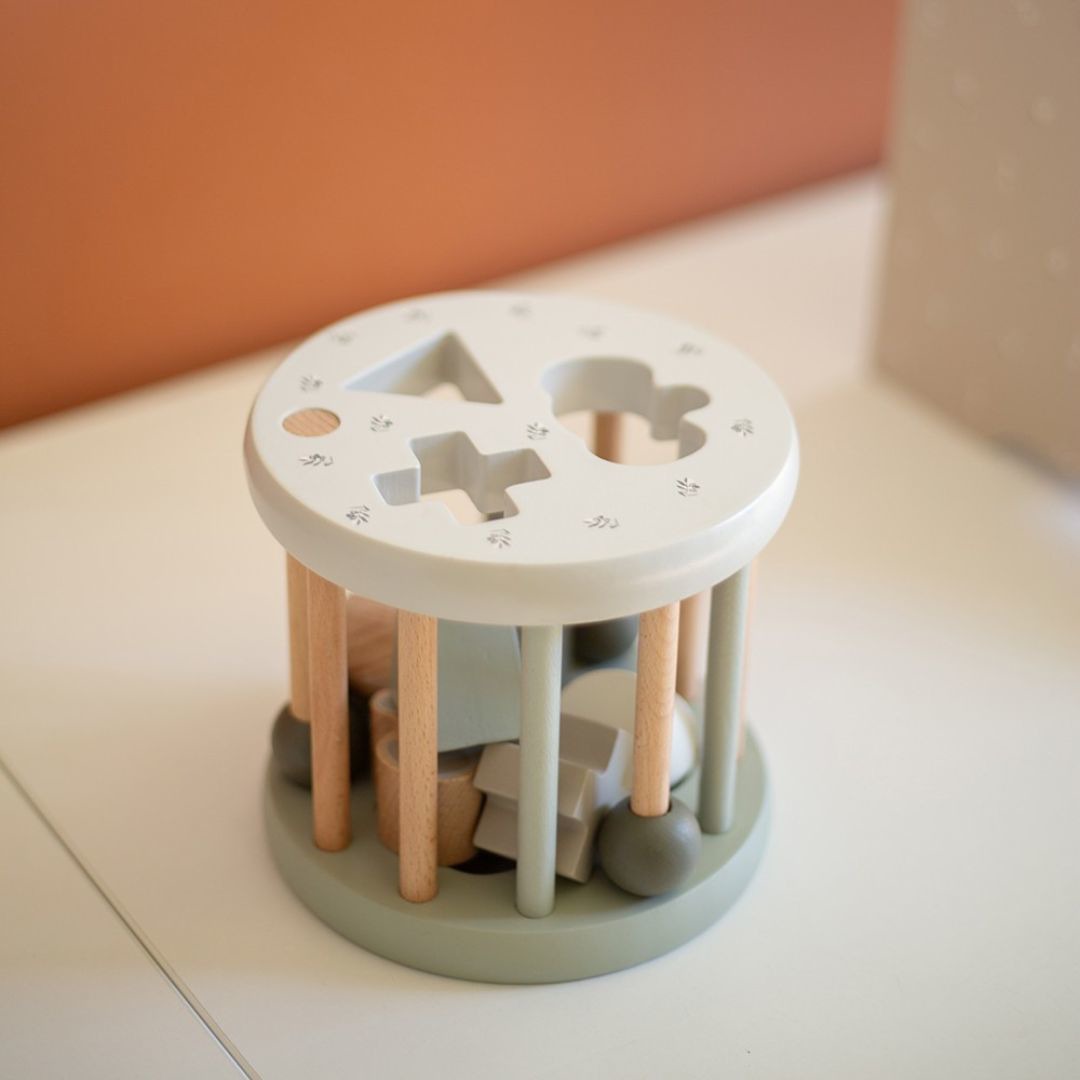 Label Label® Leseni aktivnostni valj Olive Green Label Label